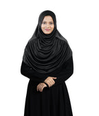 Mehar Faeezah DD Hijab – Dual-Drape Two-Tone Layered Hijab for Modest Elegance