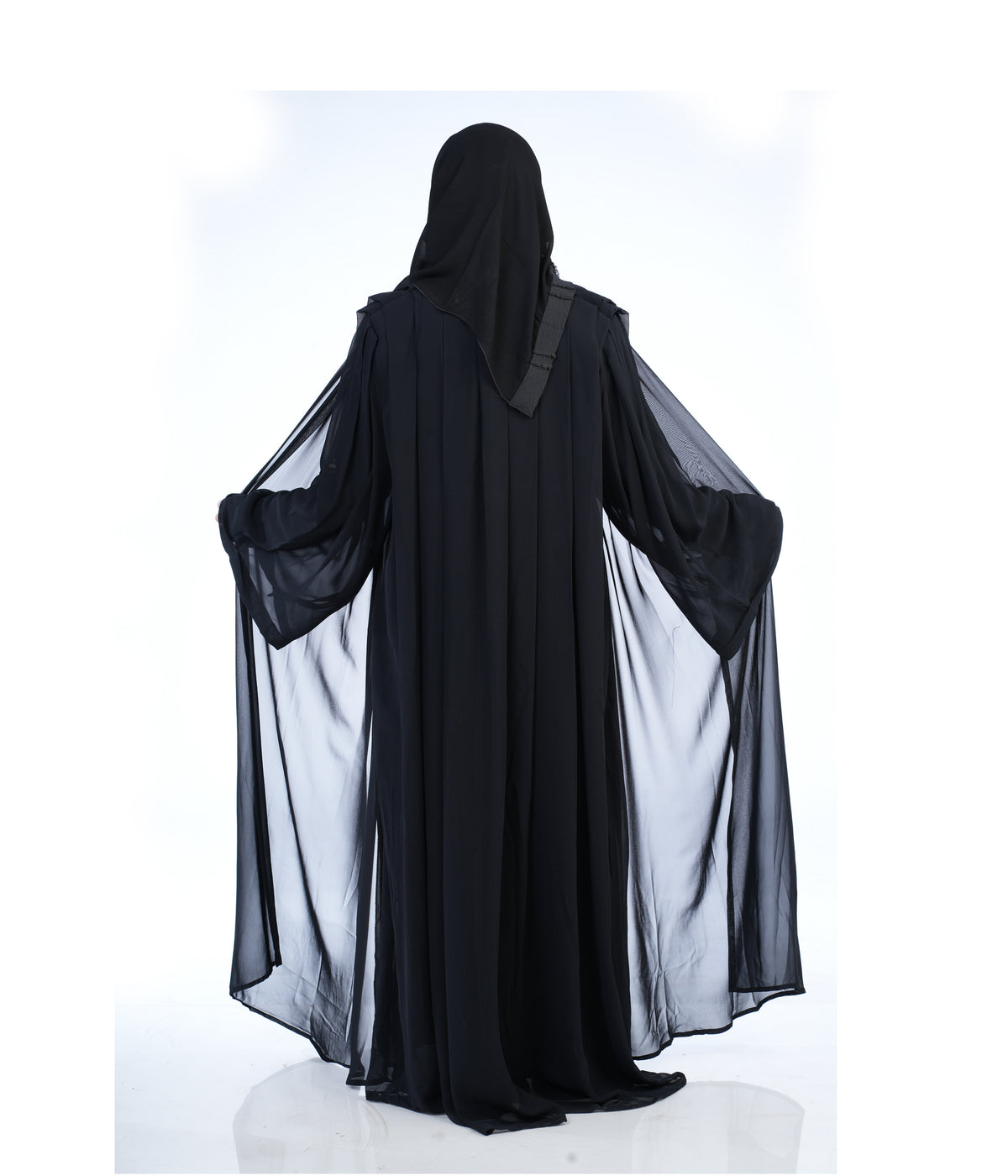 Mehar Stylish Premium Zaina Over coat Abaya 3 Pice set