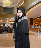Mehar Shakira Elegant Dual-Tone Knot Hijab