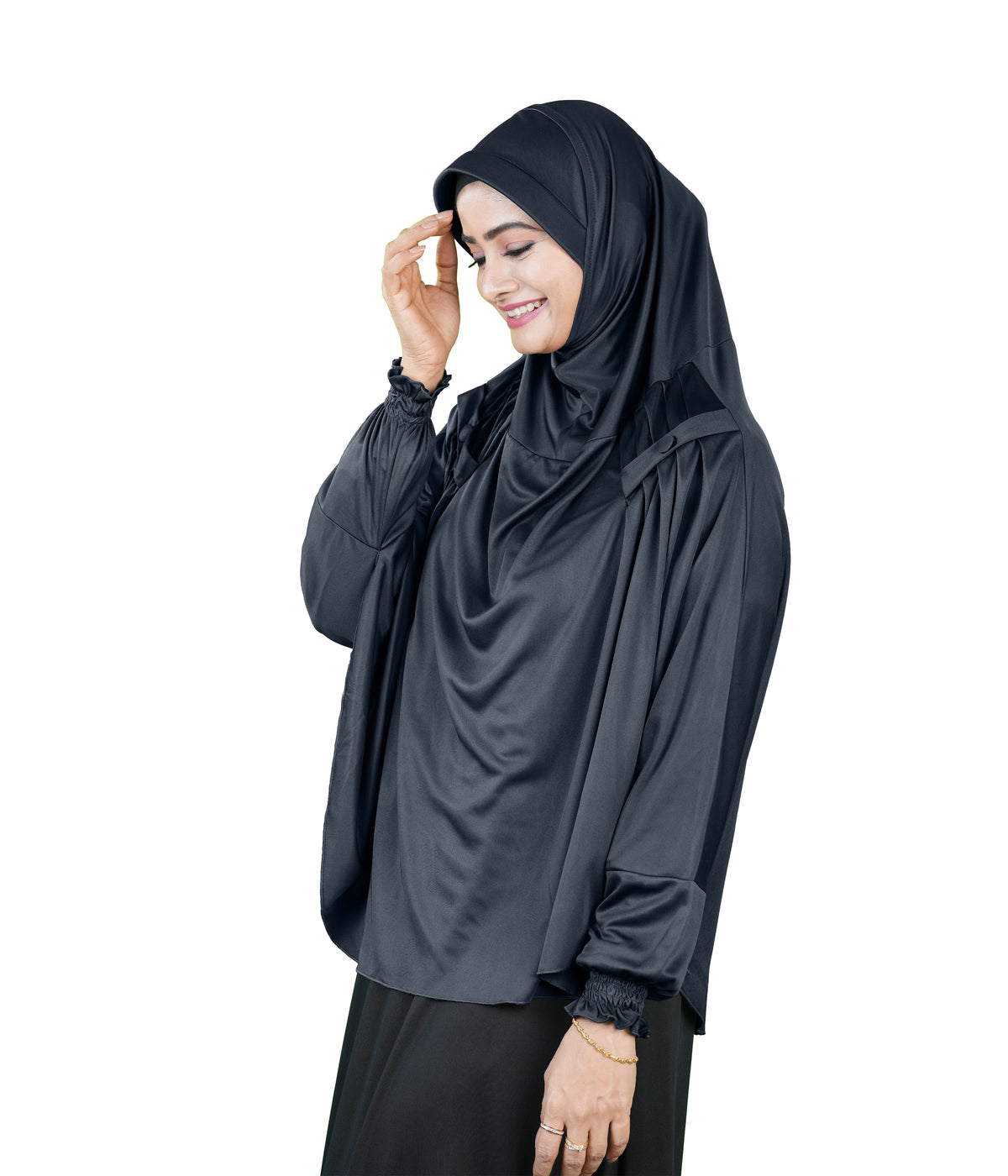 Mehar Hijabs Modest Elegant Saima Farasha type Hijab – One-Piece