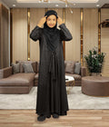 Mehar Hijab's Girls's 3 - Ps Abaya Set Elegant Look Fara Little Abaya