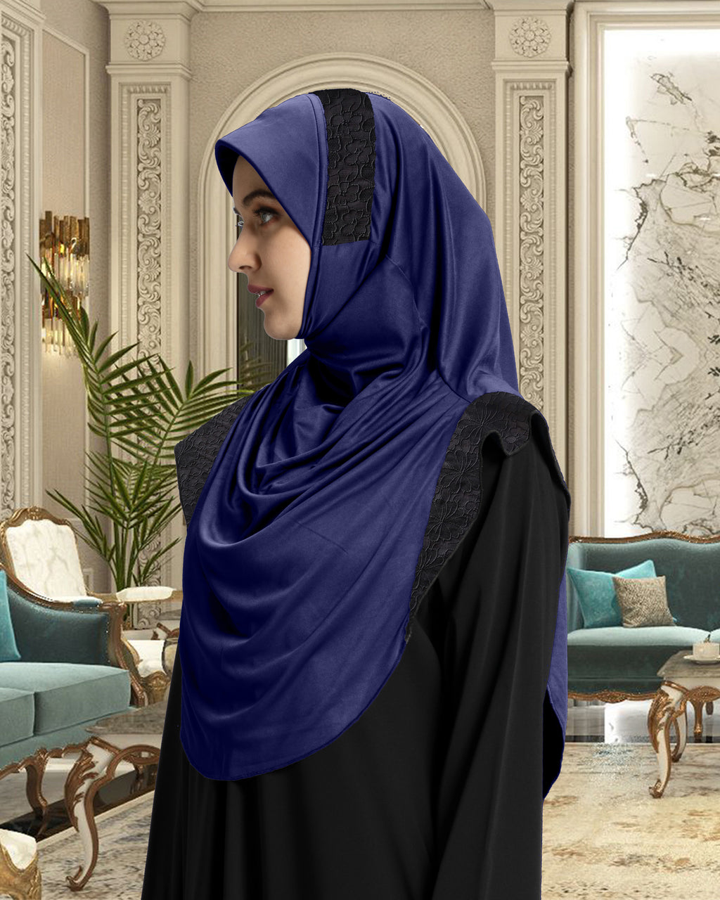 Modest Fashion Women's Soft feel good Fabric Naaz Hijab