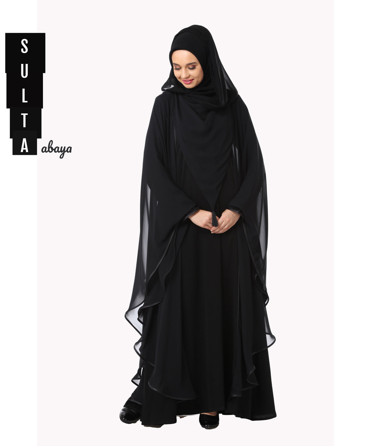 Women's Stylish Designer Sultana Abaya
