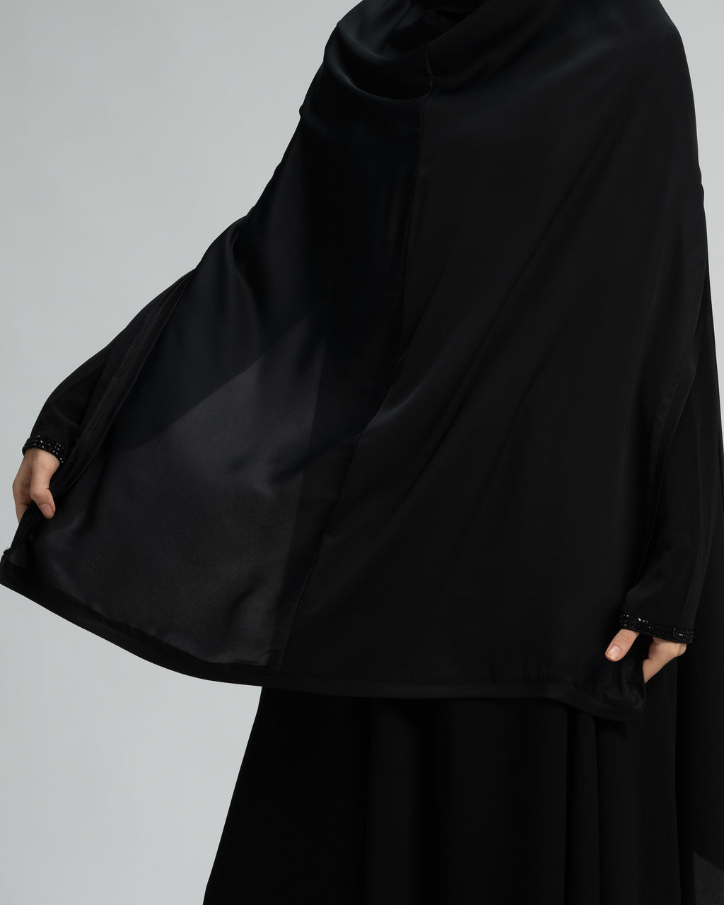 Modest Women's Stylish Soft Rich Premium Crepe Long Hijab NAZNEEN KHIMAR