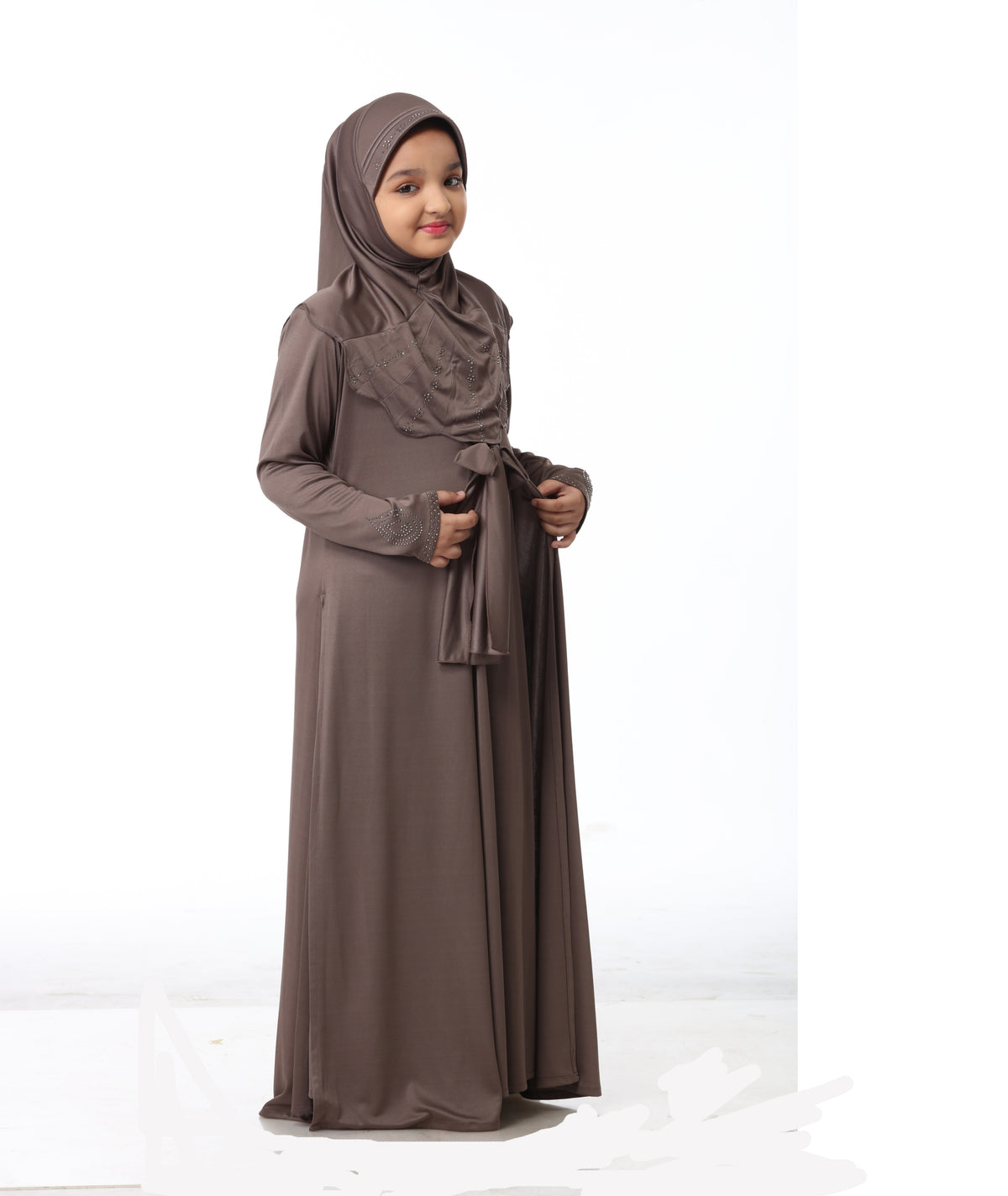 Mehar Little Girl's Little DayLine Abaya