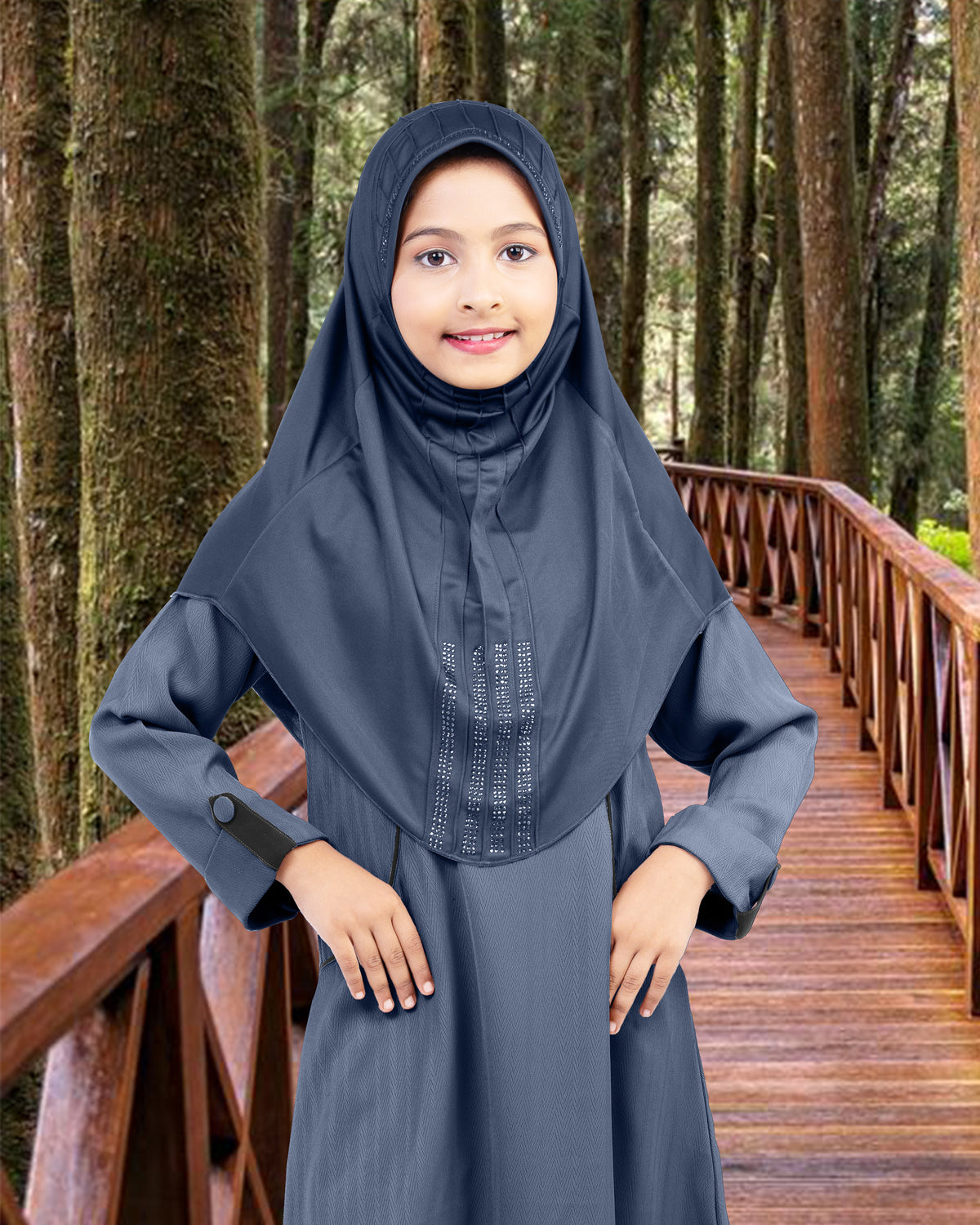 Modest Fashion Kids Soft feel good Fabric Manal Hijab.