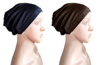 Mehar Hijab Women's Hair Bonnet SD Cap (set of 2)