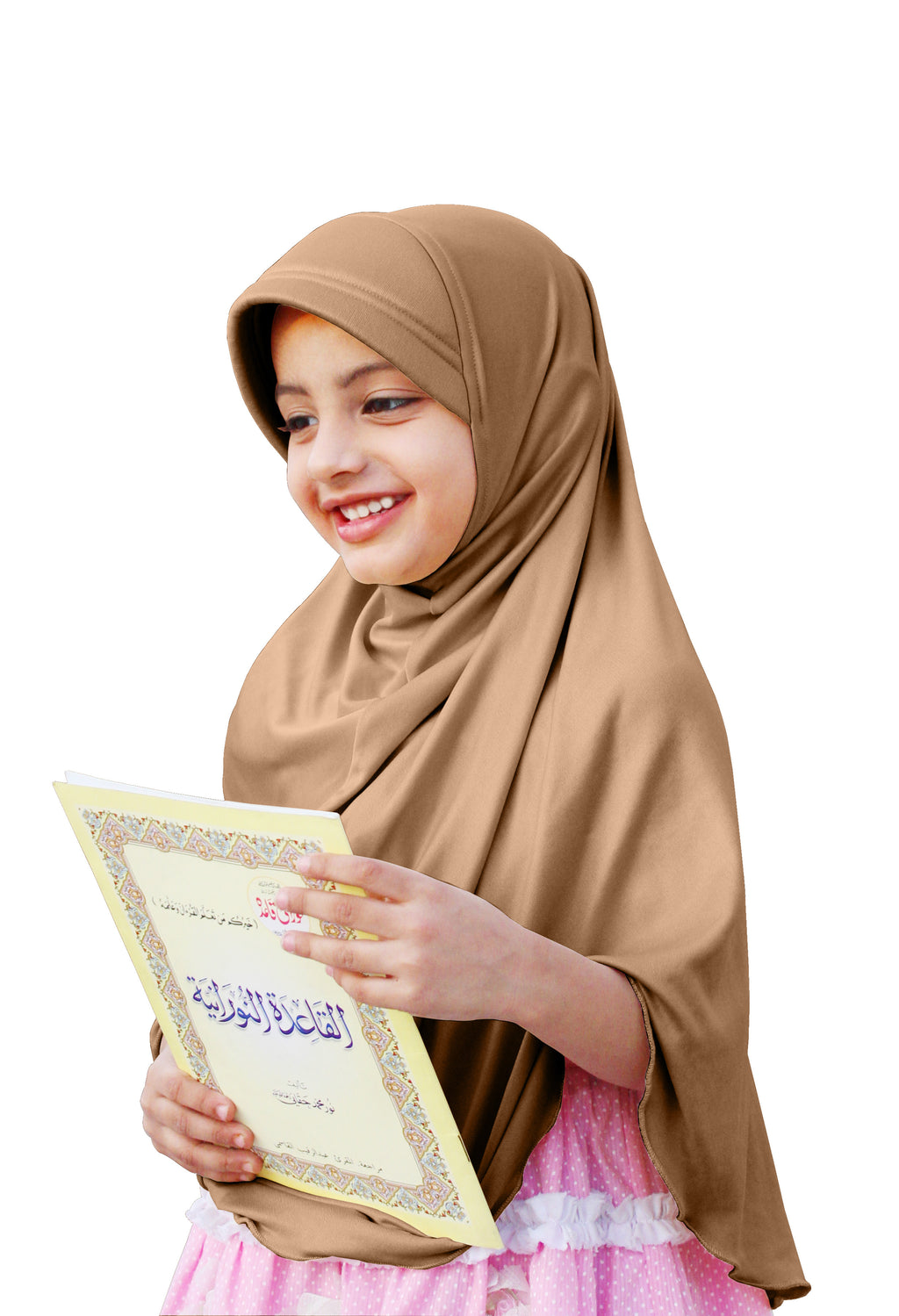 Mehar Hijab's Girl's Plain Long Hijab feel good Little Ma-ale Hijab