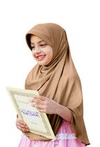 Mehar Hijab's Girl's Plain Long Hijab feel good Little Ma-ale Hijab
