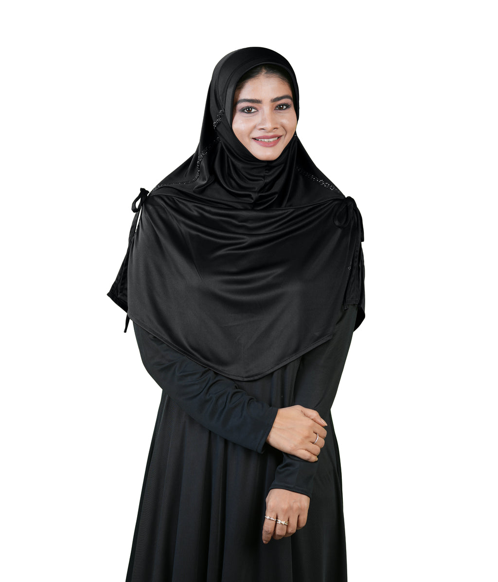 Rania Hijab for Women – Modest Wear with Full Front & Back Coverage-Face-Framing