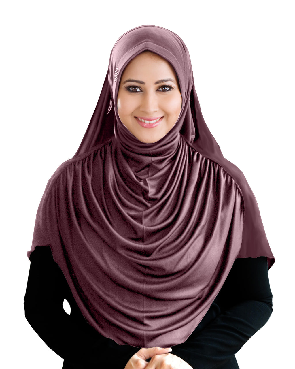 Modest Women's Fleeted Stylish Feel Good Fabric FAEEZAH Hijab Coffee