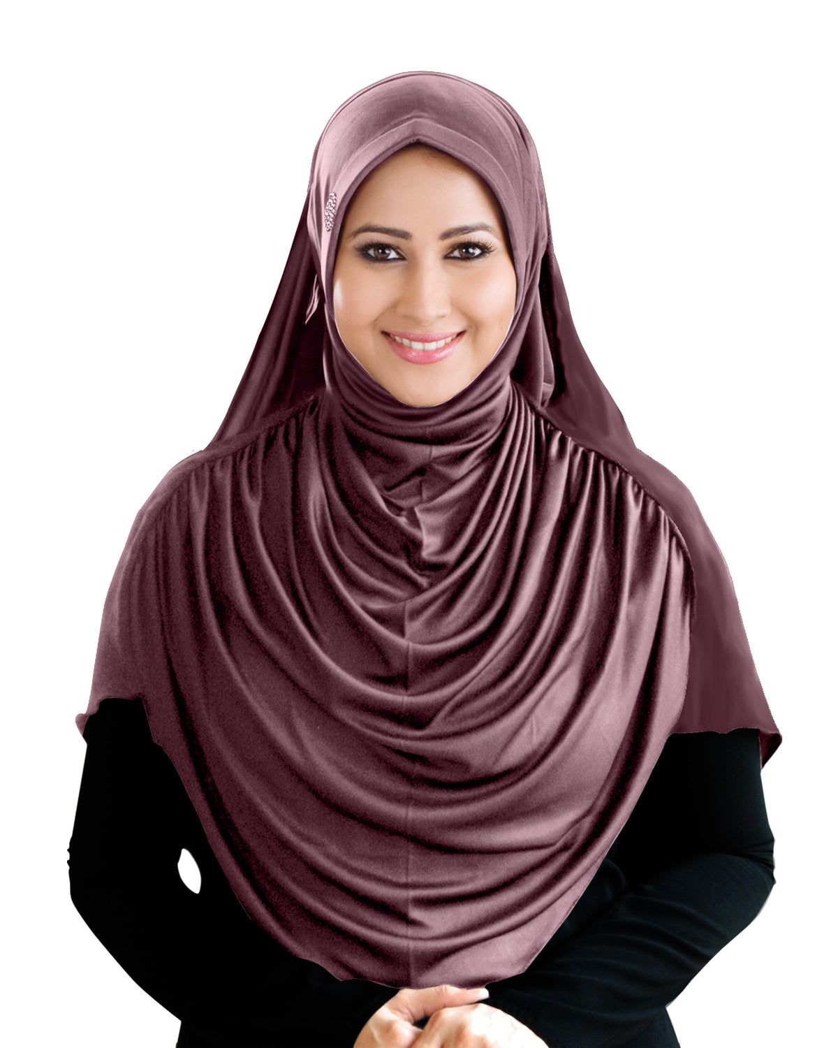 Modest Women's Fleeted Stylish Feel Good Fabric FAEEZAH Hijab Coffee