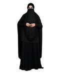 Mehar Hijabs Safia Face Mask Long Hijab for Women – Full Coverage Khimar with In