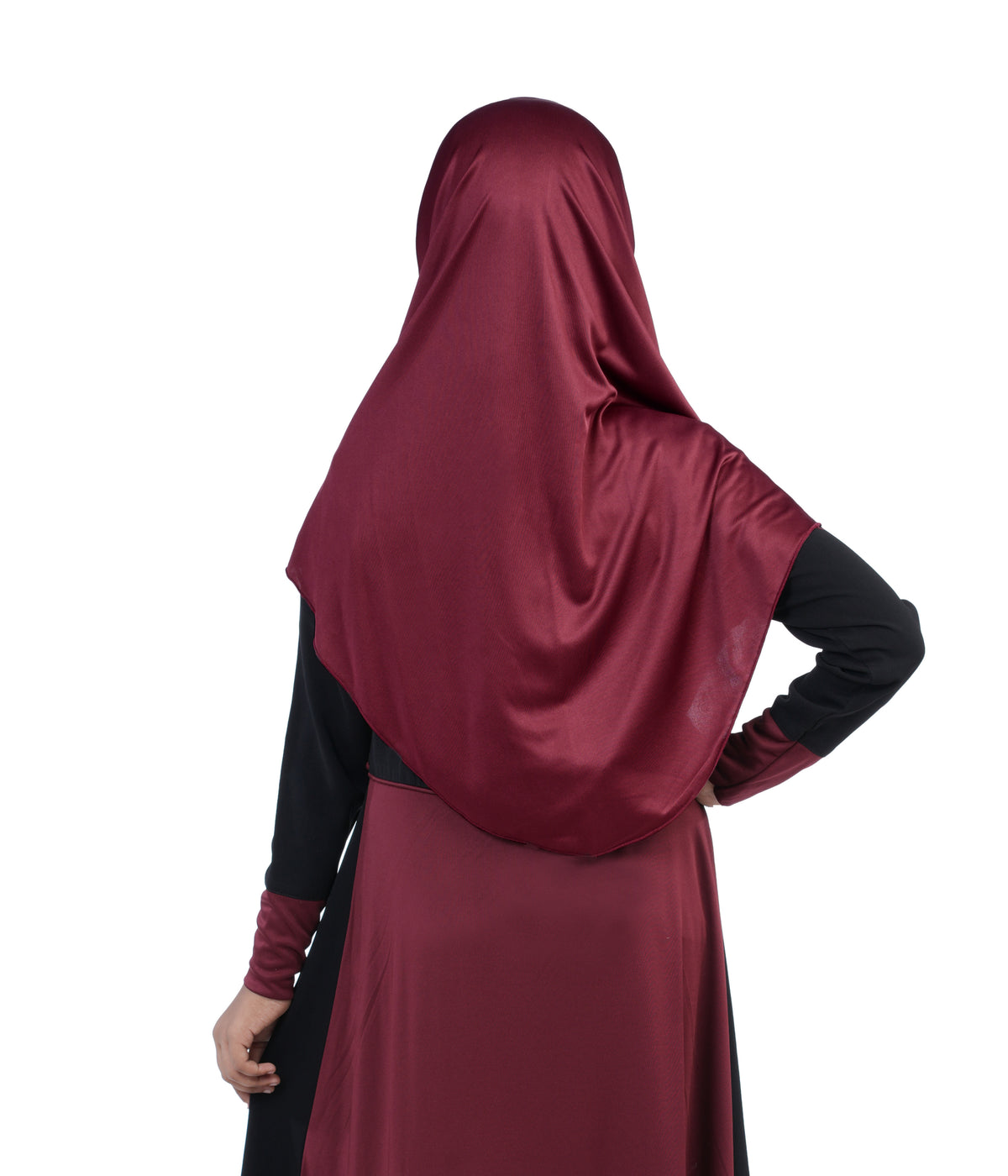 Mehar Diya Hijab for Girls – Premium Black Ready-to-Wear Islamic Hijab |
