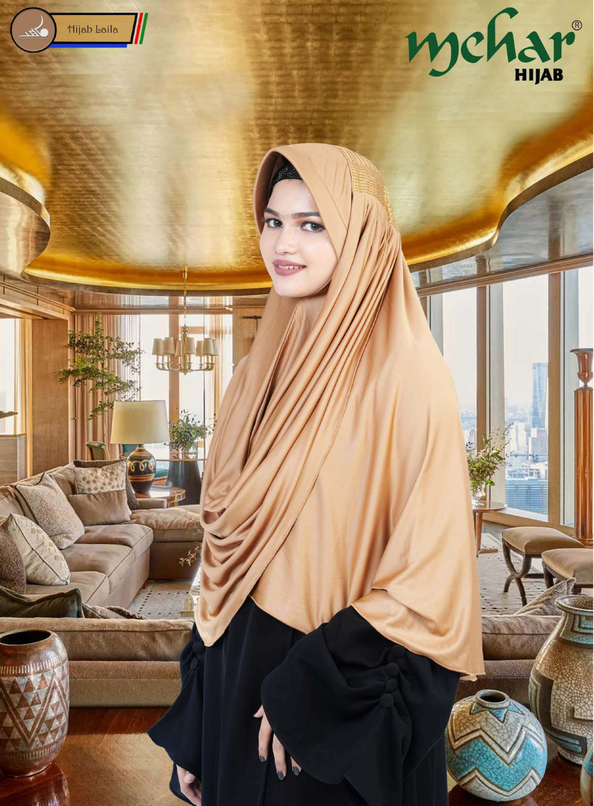 Mehar Hijab's Muslim Modest Women's Stylish Laila Hijab