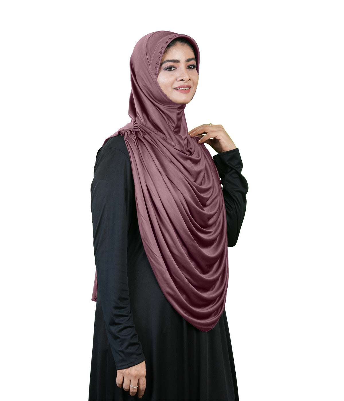 Modest FashiMehar Laila Two-Piece Frilled Hijab Set