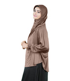 Mehar Hijabs Modest Elegant Saima Farasha type Hijab – One-Piece