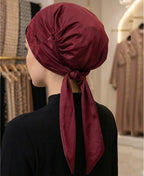 Jacquard Net Tail Cap