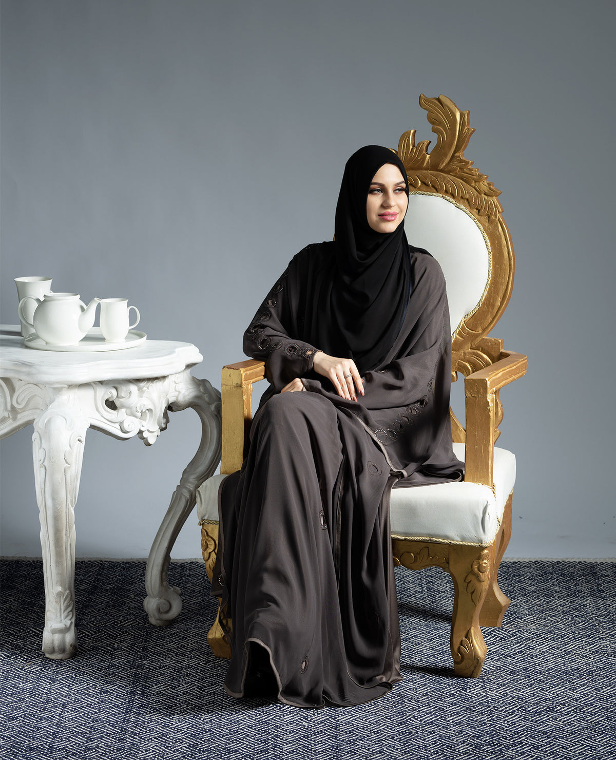 Mehar Hijab Modestly Stylish Classy and elegant RAASHA Premium Abay