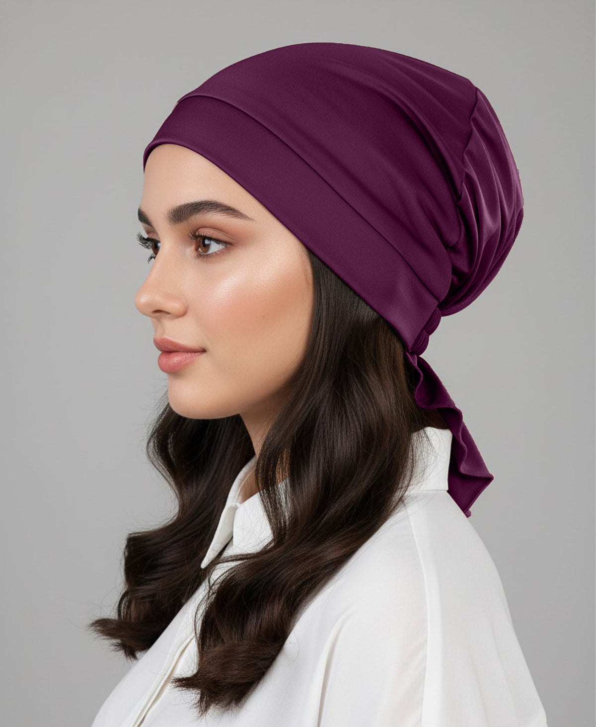 Aleena Tail Cap – Premium Hijab Undercap with Elegant Tail, Soft Stretch