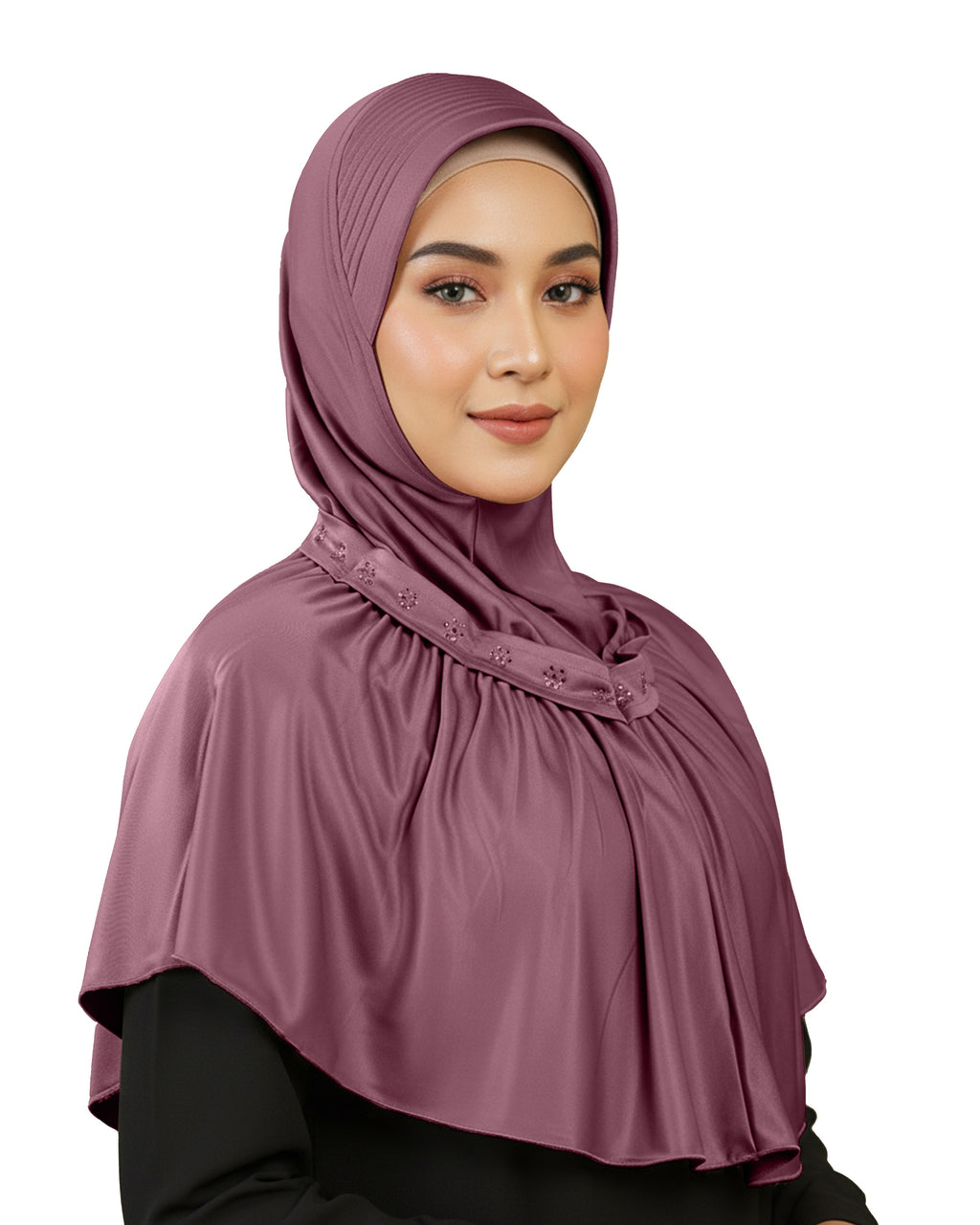 MEHAR HIJAB Fadya Hijab for Women - Satin, Ready-to-Wear
