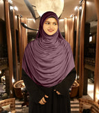 Modest Women's Fleeted Stylish Feel Good Fabric FAEEZAH Hijab Coffee