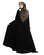 Modest Women's stylish Soft feel good fabric AnarkaIi Hijab Formal Grey