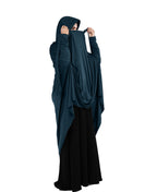 Mehar Hijabs Safia Face Mask Long Hijab for Women – Full Coverage Khimar