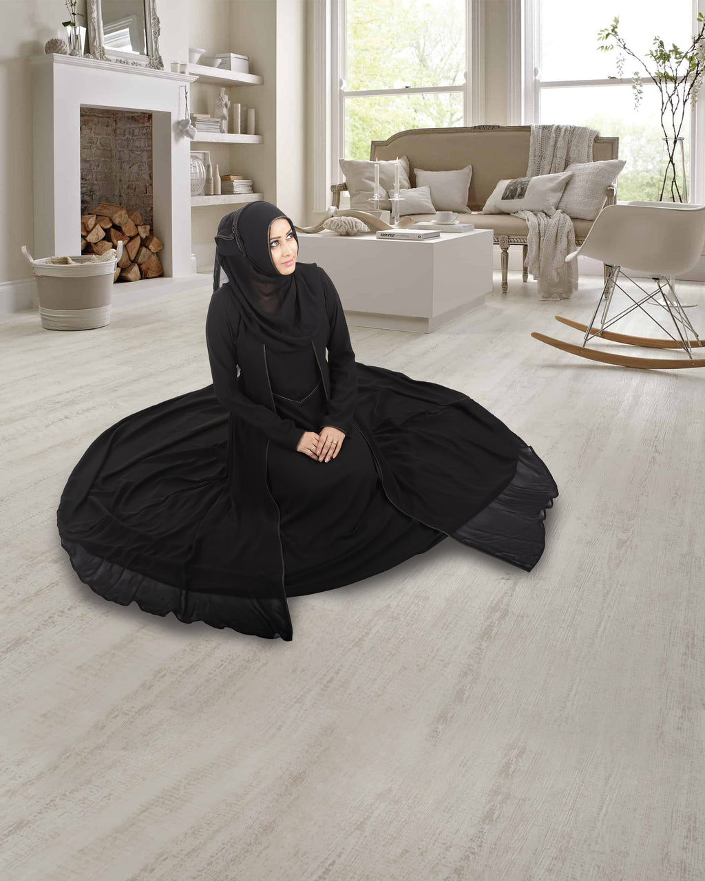 Mehar Hijab Modestly Stylish Look Classy and elegant Marium Premium Abaya