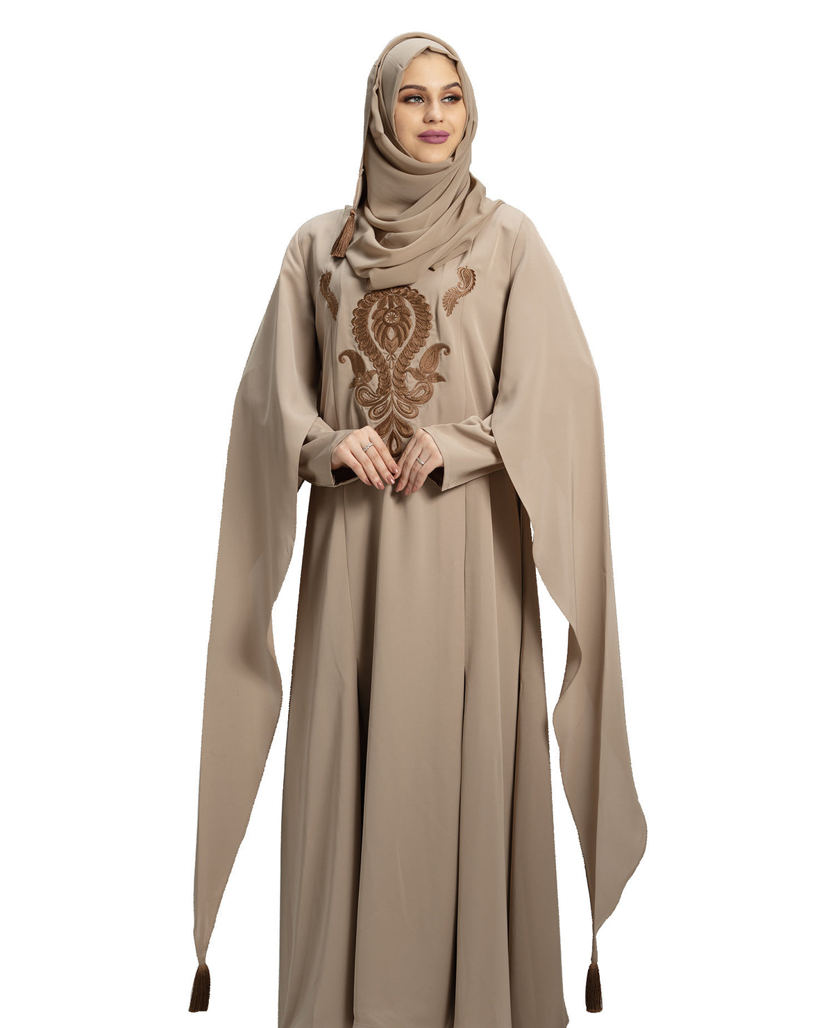 Mehar Hijab Modestly Stylish Look Classy and elegant Rameen Premium Abaya