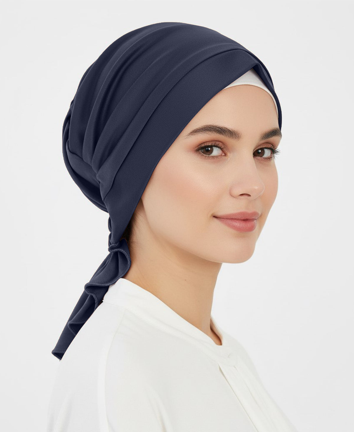 Aleena Tail Cap – Premium Hijab Undercap with Elegant Tail, Soft Stretch