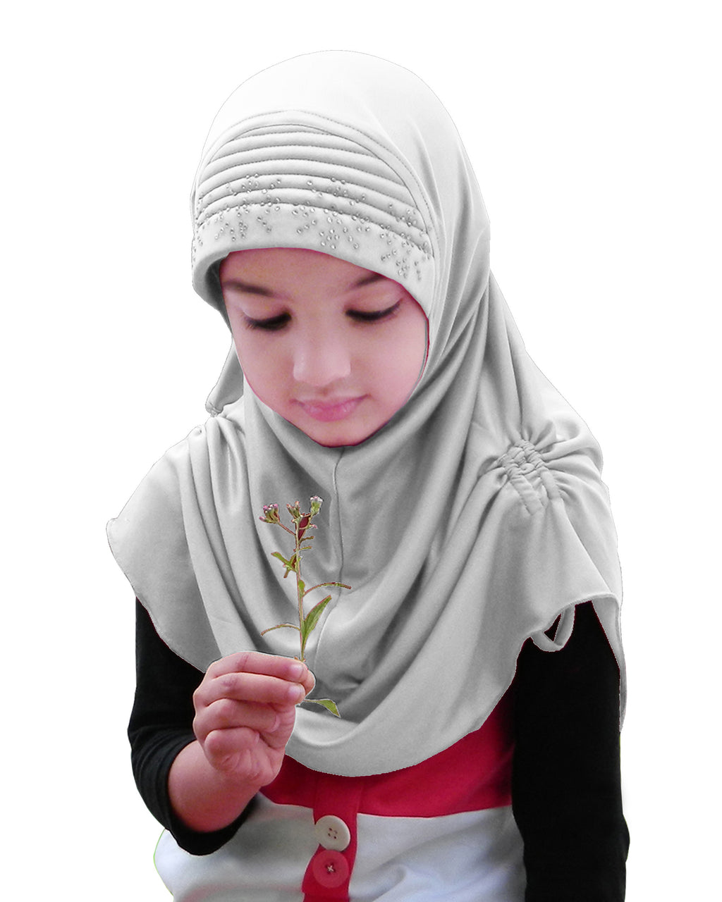 MEHAR HIJAB'S Girl's Scarf Embellished Little Heena Hijab