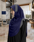 Mehar Hijab's Modest Women's Designed Stylish Cut Naaz Hijab