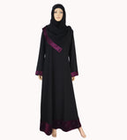 MEHAR HIJAB Rukayyat Abaya for Women - Nida, Embellished
