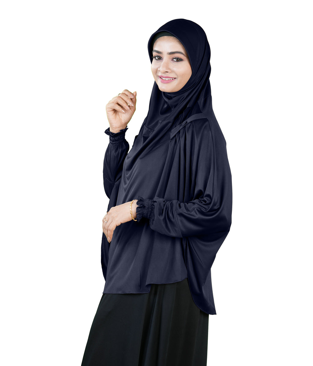 Mehar Hijabs Modest Elegant Saima Farasha type Hijab – One-Piece