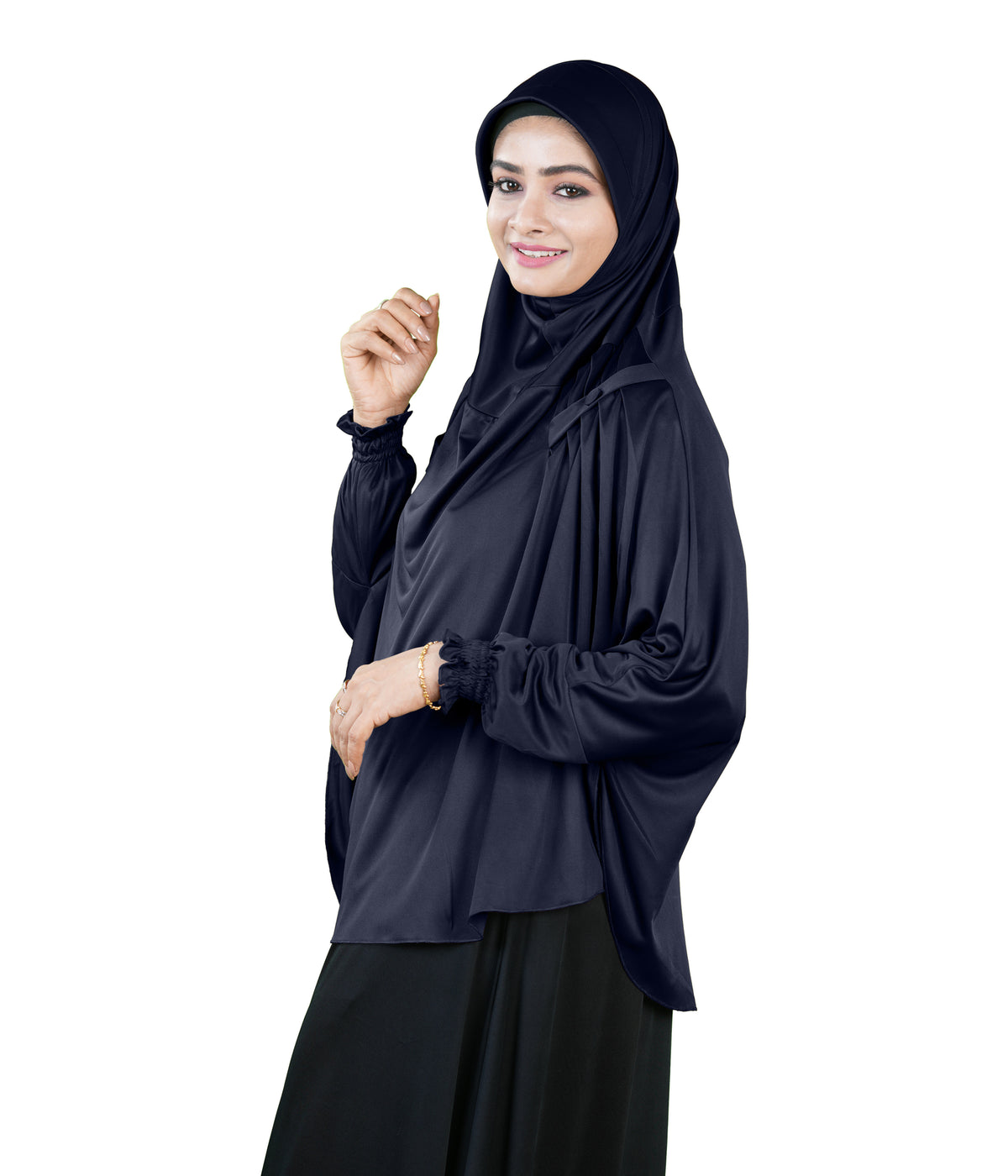 Mehar Hijabs Modest Elegant Saima Farasha type Hijab – One-Piece