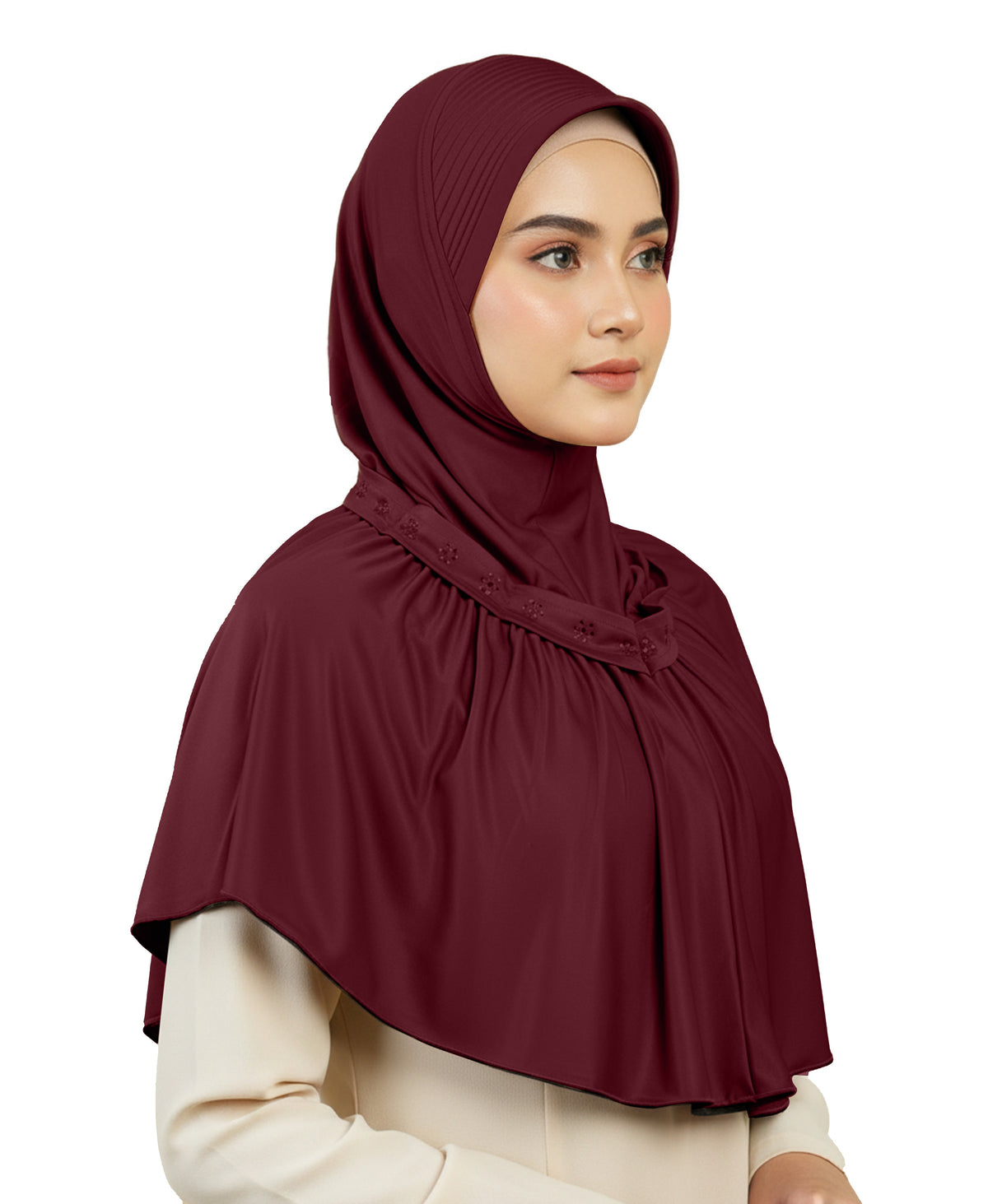 MEHAR HIJAB Fadya Hijab for Women - Satin, Ready-to-Wear