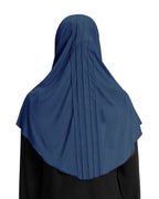Modest Fashion Women's Soft feel good Fabric Manal Hijab Grey