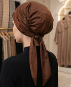 Jacquard Net Tail Cap