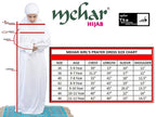 Mehar Hijab's Girls Prayer Dress Namazi dress Kids Prayer Dress White