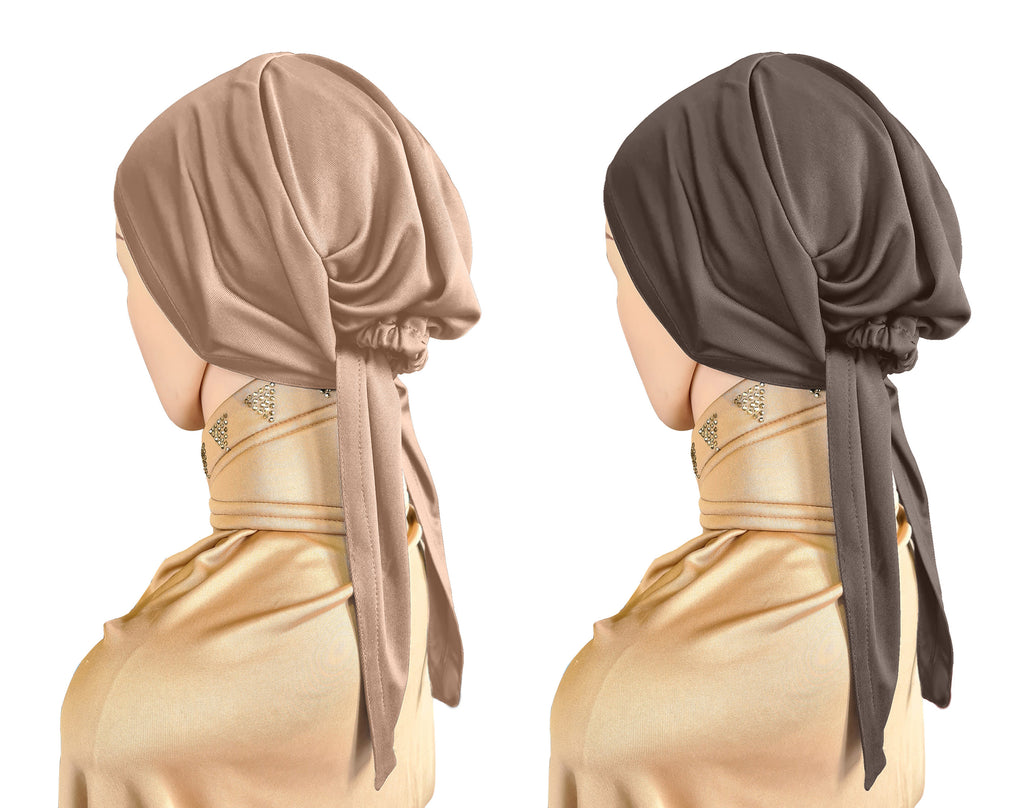 Women's Stylish Malka tale caps (set of 2)