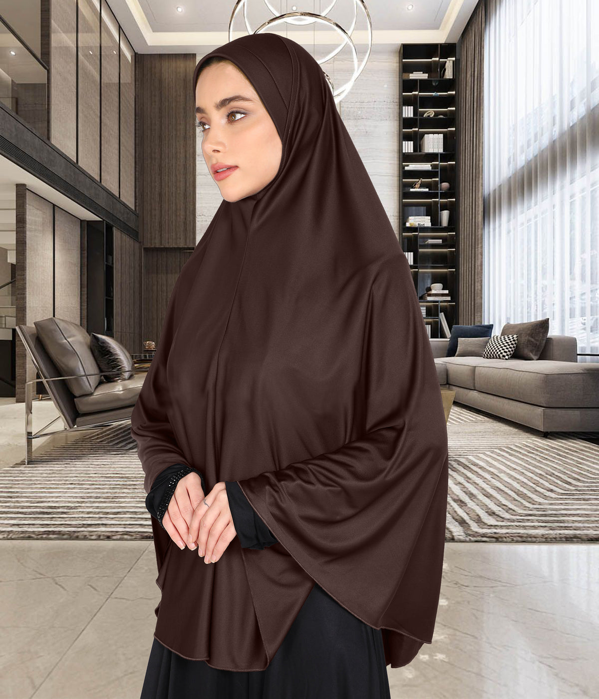 Mehar Hijab's Modest Women's Soft feel good fabric Regular Plain Ma-ale Hijab