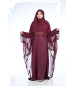 Mehar Premium Stylish Party Ramzia abaya,