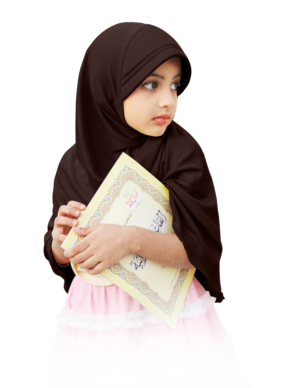 Mehar Hijab's Girl's Plain Long Hijab feel good Little Ma-ale Hijab