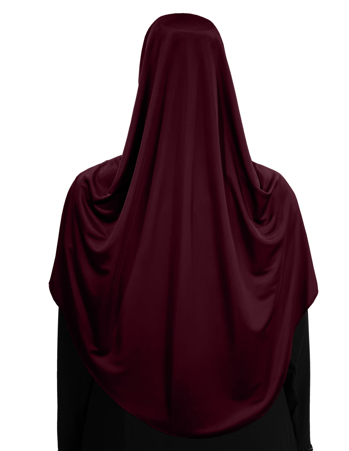Modest Women's Designed Fleeted Stylish Feel Good Fabric FAEEZAH HIJAB WINE