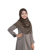 Mehar Little Nidha Hijab for Girls – Embellished with Embroidery, Rhinestones