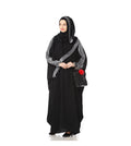 Women's Designed elegant Look SHEHARBANO feel good abaya BLACK