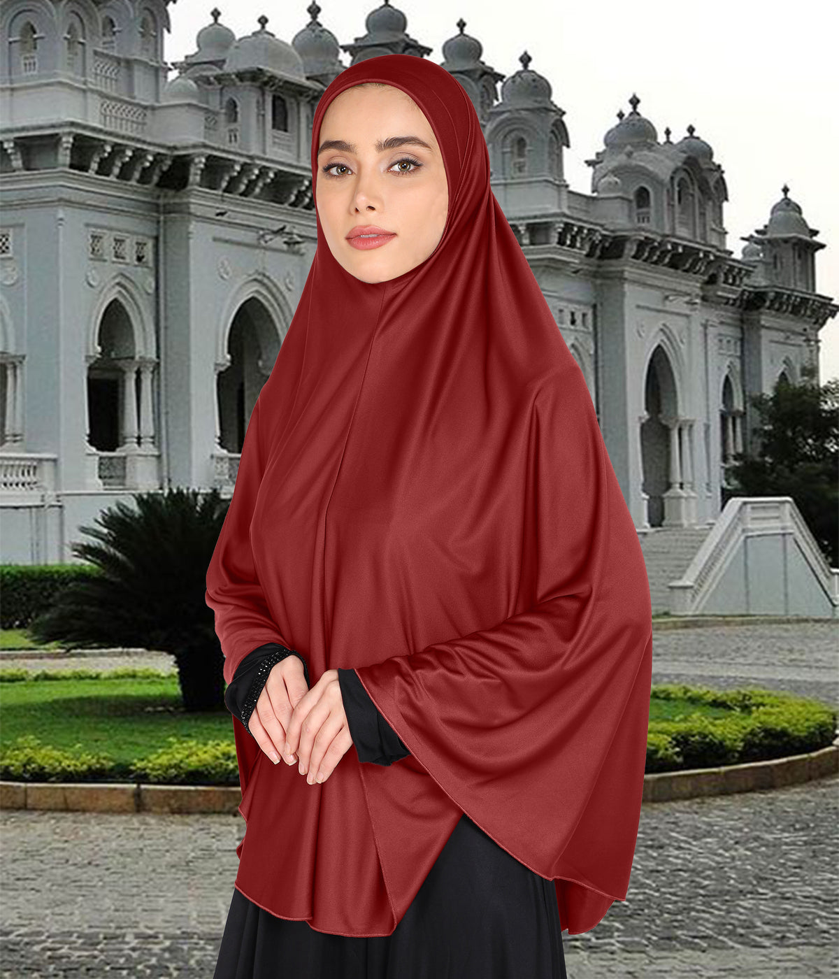 Mehar Hijab's Modest Women's Soft feel good fabric Regular Plain Ma-ale Hijab