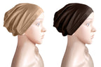 Mehar Hijab Women's Hair Bonnet SD Cap (set of 2)
