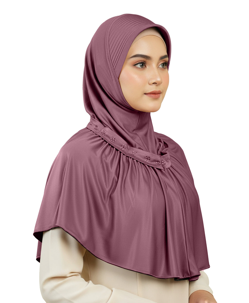 MEHAR HIJAB Fadya Hijab for Women - Satin, Ready-to-Wear